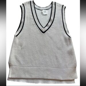 Abercrombie & Fitch Oversized Nautical Sweater Vest Fisherman, Eclectic Grandpa